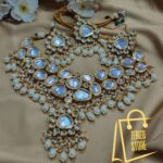 Premium Jaipuri Kundan Necklace Set with Matching Earrings Set Bangladesh | Jewelry Collection N1327
